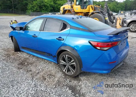 2021 Nissan Sentra Sr Xtronic Cvt из США, поврежденный, VIN 3N1AB8DV2MY223058